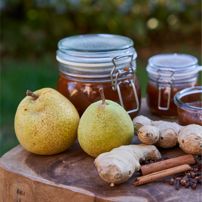 Spiced Pear and Apple Chutney